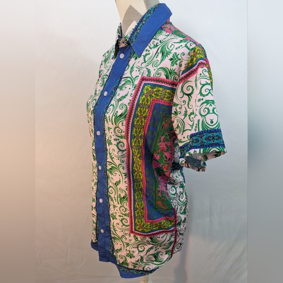 Boohoo Man Printed Button up - Picture 4 of 4